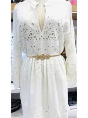Belts Elasticated Gold