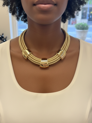 Boho Gold Necklace
