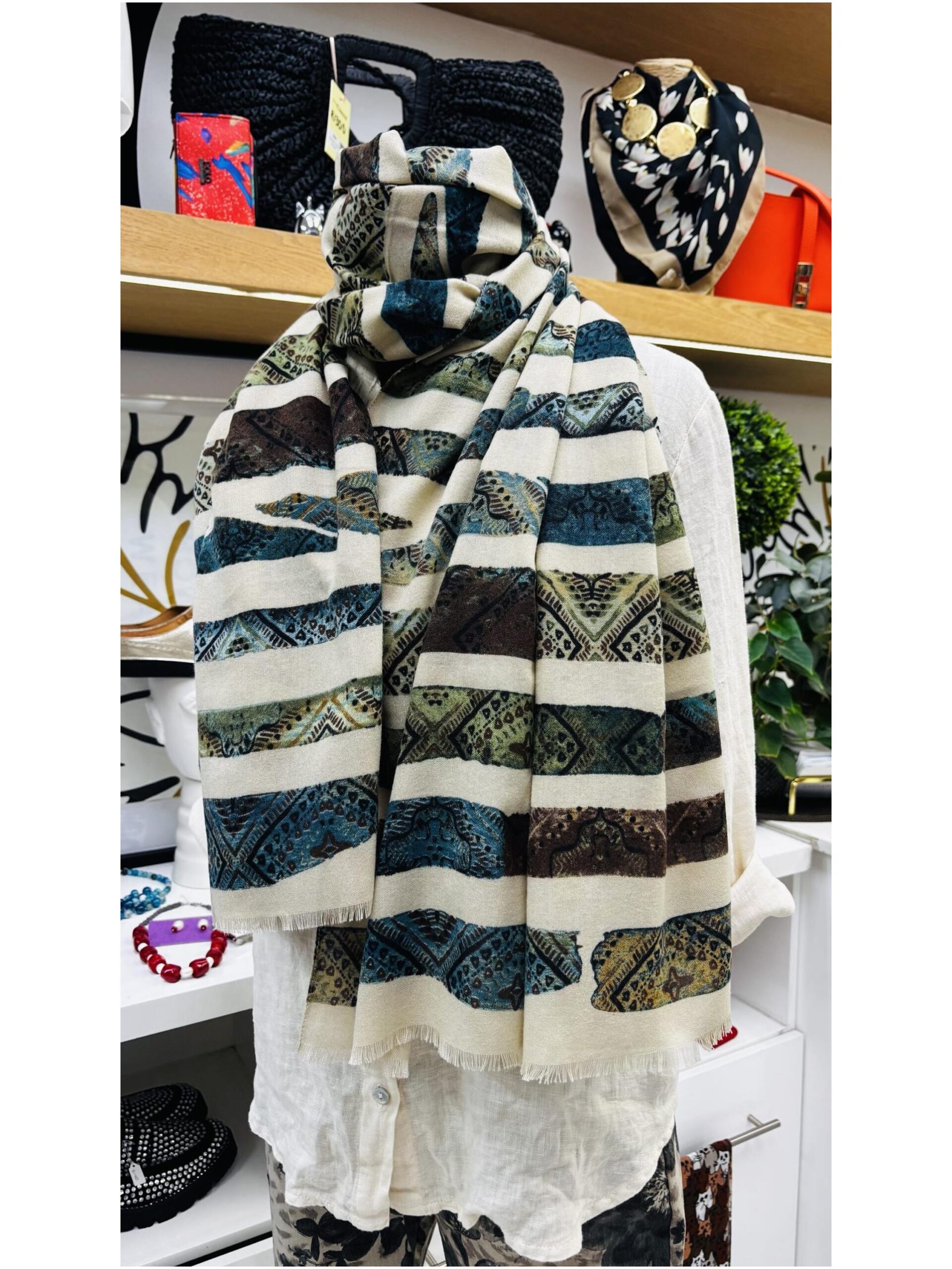 Snog Soft Warm Pashmina Shawl for Women