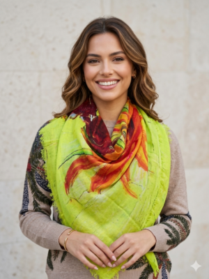 Soft  Square Warm Pashmina Shawl for Women