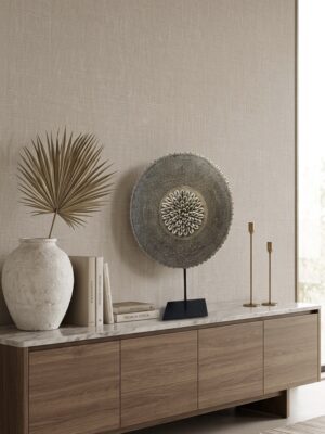 Handcrafted Coastal Shell Bloom Art Piece