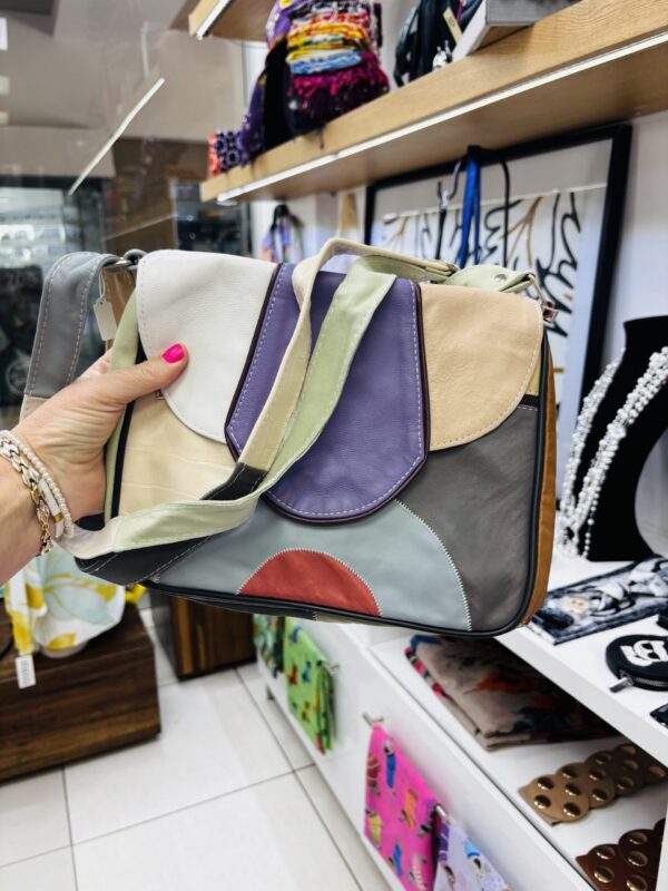 Candy Collection Luxury Leather Crossbody Bag Happy
