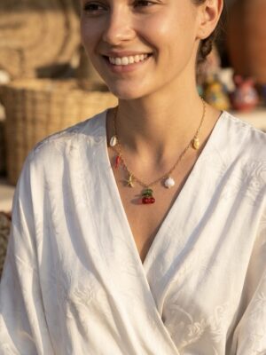 Coastal Charm Waterproof Charm Necklace